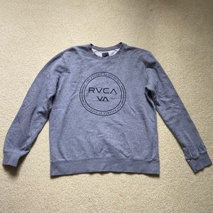 RVCA Grey Pullover